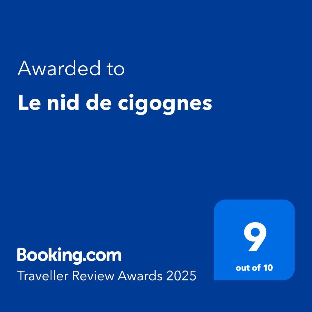 Le Nid De Cigognes Séjour à la campagne